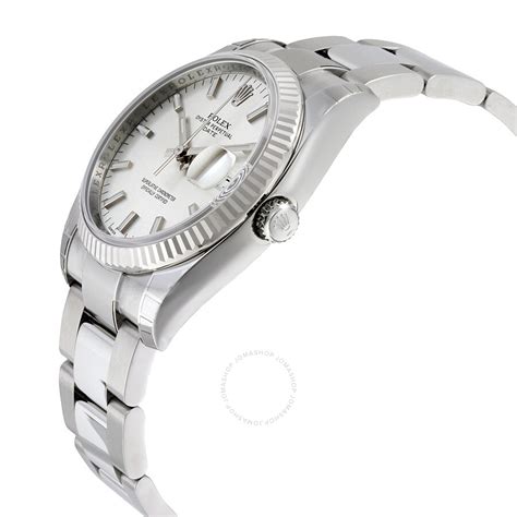 rolex date 34 oystersteel